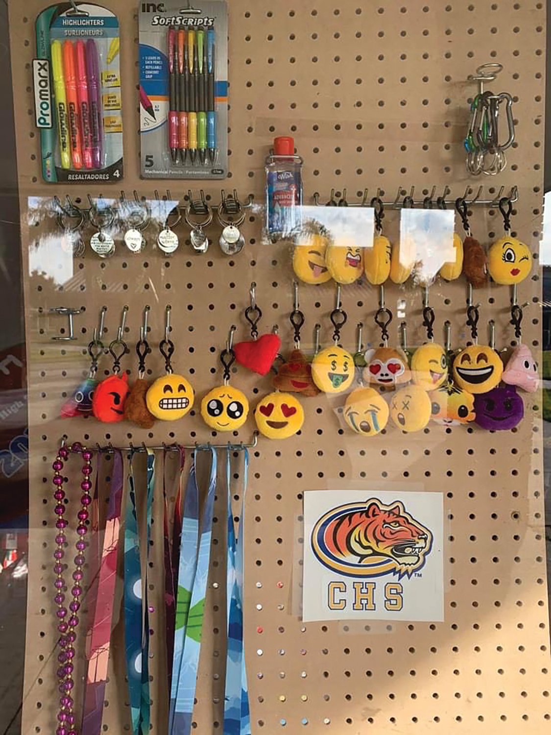 CLEWISTON — The new CHS Student Bookstore has basic school supplies and some fun items for sale, too.